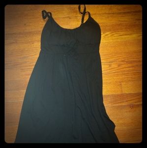 Spaghetti strap black dress